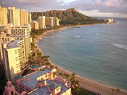 Waikiki Beach e Diamond Head