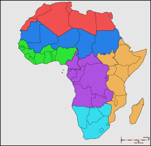 Die Regionen Afrikas