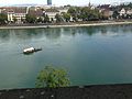 Cable ferry across the Rhine