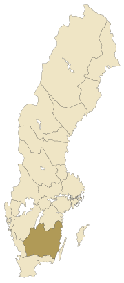 Localisation de Småland