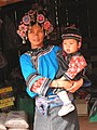 A Ho (Hani) woman and her child, Phongsaly Province