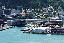 Wellington - Panorama del porto