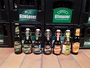 Produkte der Altenauer Brauerei