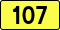 Tabliczka DW107