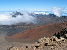 Summit region of Mt Haleakala