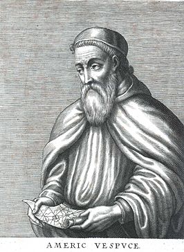 Gravure Amerigo Vespucci