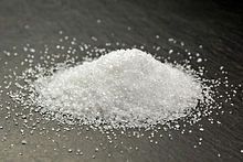 Crystals of erythritol