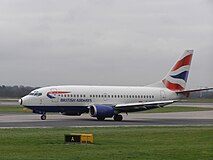 British Airways 737-500