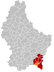 Mondorf-les-Bains – Mappa