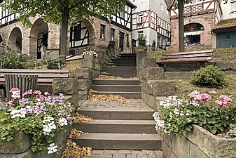 Stadtberg, Aufgang zum Marktplatz