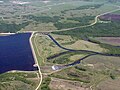 Shellmouth Dam in Asessippi Provincial Park