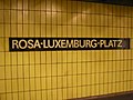 Rosa-Luxemburg-Platz (stationg sign)