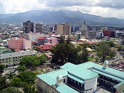 San José vista dalla terrazza del museo delle giade