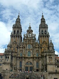 Talbenn pennañ an Iliz-veur (Praza do Obradoiro)