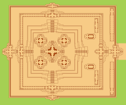 Ta Keo schematic plan