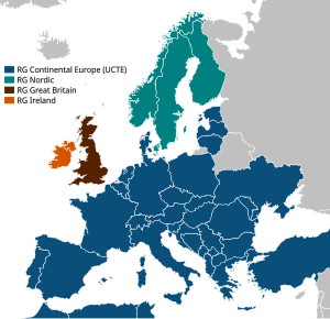 The synchronous grids of Europe