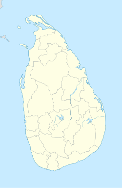 Mappa dello Sri Lanka