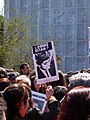 Popular demonstration commemorating the "Missing" in Chile, September 11, 2004