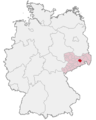 Location, Dresden in Germany