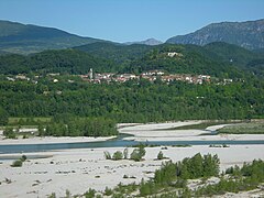 Le fleuve Tagliamento.