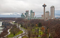 Skyline di Niagara Falls