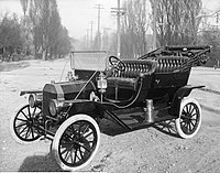 Ford Model T сфотографований у Солт-Лейк-Сіті (1910)