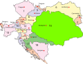 Austria-Ungari: 2. Bukoviina, 6. Galiitsia, Ungari kuningriik