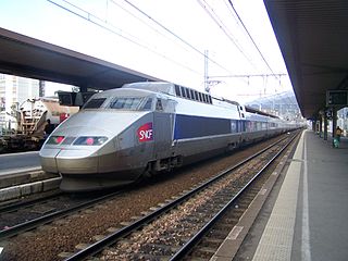 TGV PSE (01-118) (orange, Atlantique or Carmillon livery)