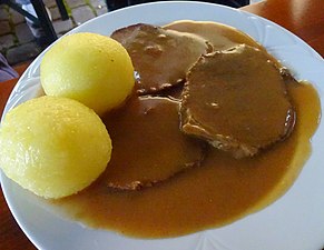 Sauerbraten - marinated pot roast