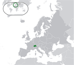 Confederazione svizzera Schweizerische Eidgenossenschaft Confédération suisse Confederaziun svizra Confoederatio Helvetica (CH) - Localizzazione