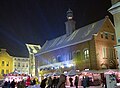 Polski: Stary Ratusz zimą English: Old Town Hall during winter