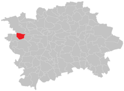 Location of Řepy in Prague