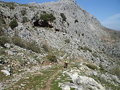 Walking from Benaojan to Cortes, Andalusia, Spain