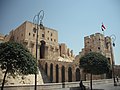 Aleppo Citadel gate.