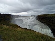 Les deux chutes de Gullfoss