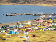 Vue de Miquelon depuis le Calvaire