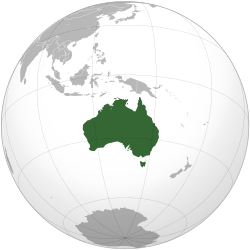 Australia - Localizzazione