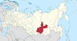 Oblast' di Irkutsk - Localizzazione