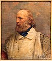 Giuseppe Garibaldi, Autore: A. Zanieri, olio su tela, 1922 (58 X 59,5 cm)