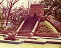 A Pyramid in a park in Tegucigalpa