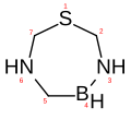 1,3,6,4-тіадіазаборепан