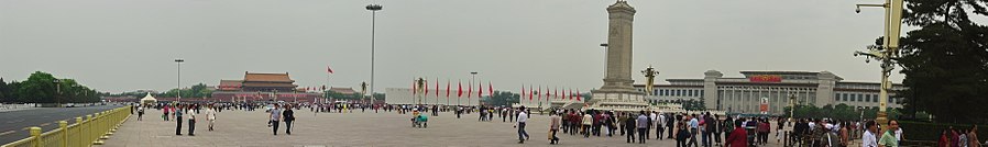 Panorama Tienanmen-Platz