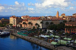 Veduta del centro di Ajaccio