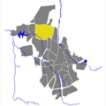 Deutsch: Karte der Vorstadt Katutura English: map of suburb Katutura