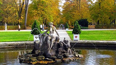 Hofgarten im Herbst