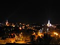 Polski: Olsztyn nocą English: general night view of Olsztyn Русский: Ольштын ночью