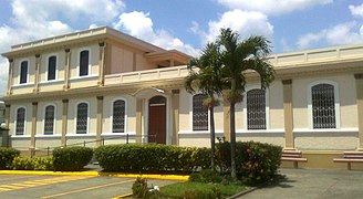 Palacio Episcopal de Alajuela en La Agonía, diseñado por Baldomero Silva y Clodomiro Fallas.