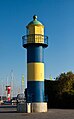 Historischer Leuchtturm, im Eckernförder Hafen