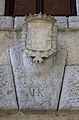 Cobenzl family coat of arms above the main entrance