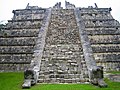 Escaliers de Chichen Itza.